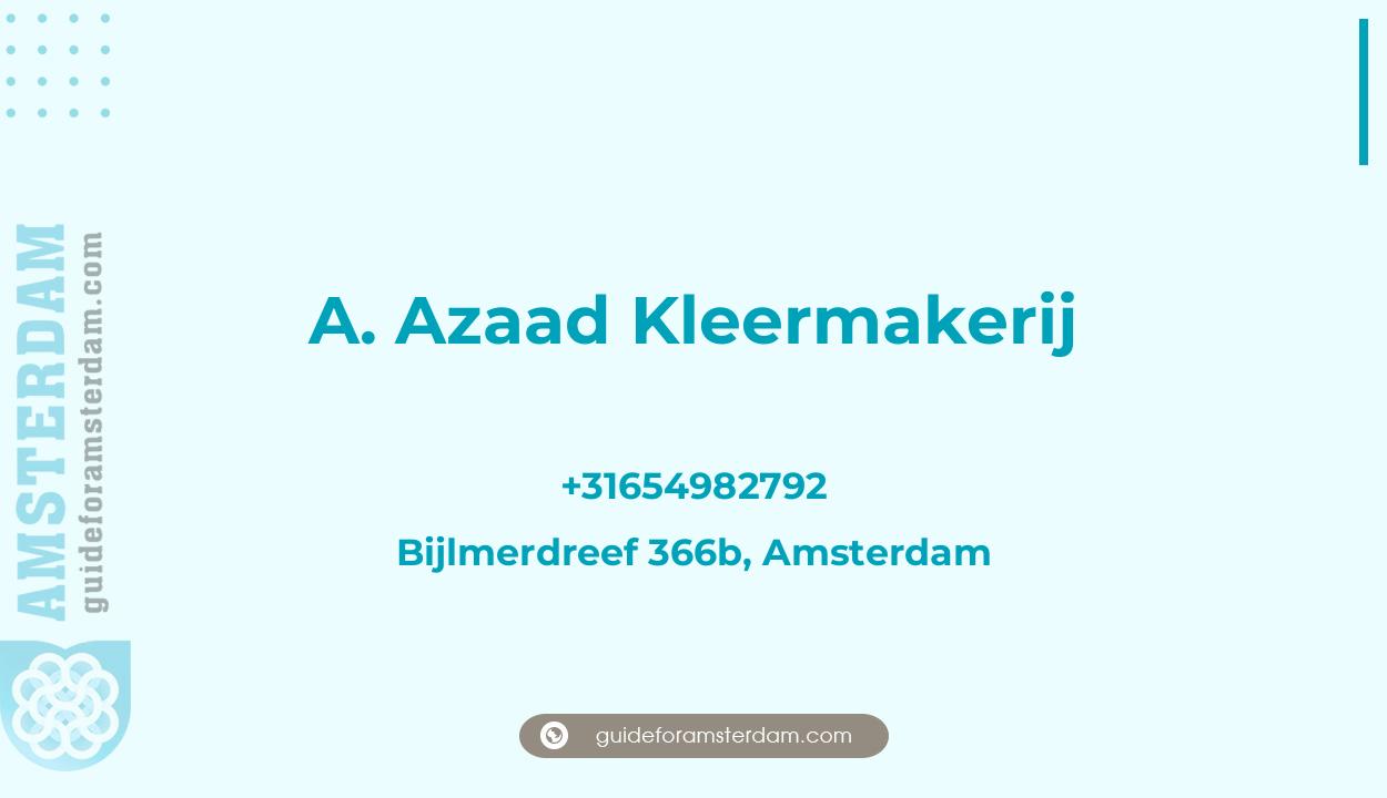 A. Azaad Kleermakerij