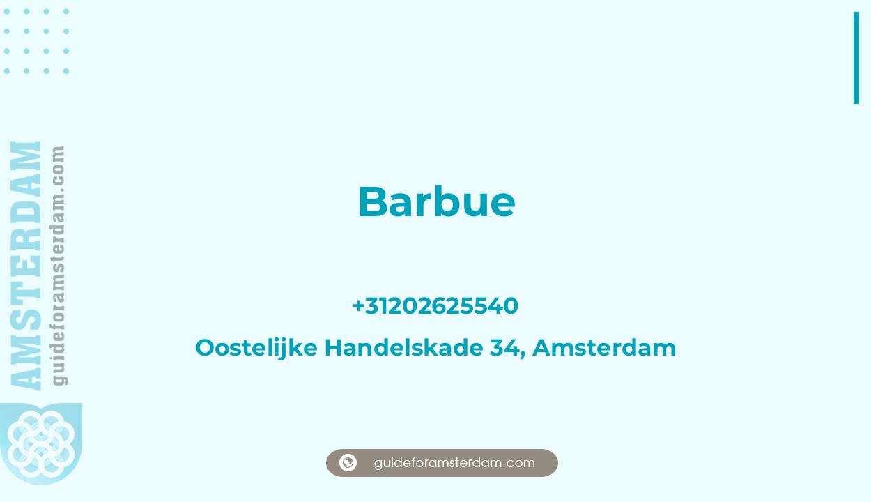 Reviews over Barbue, Oostelijke Handelskade 34, Amsterdam