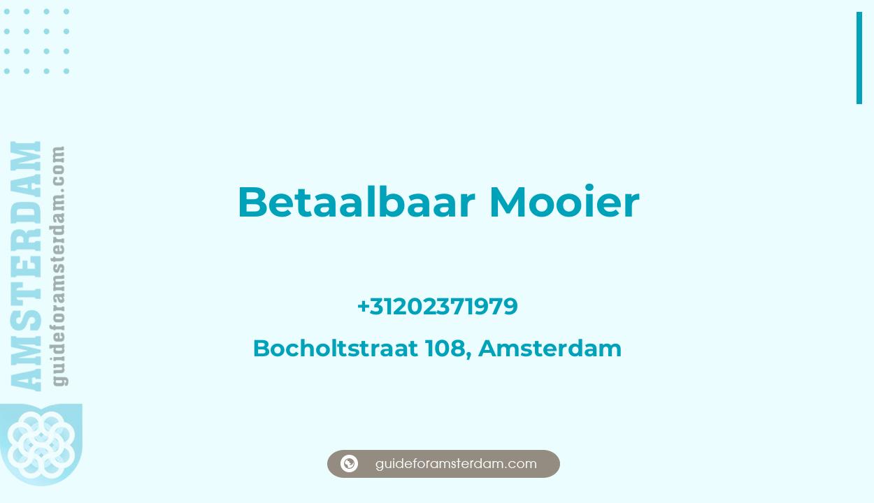 Reviews over Betaalbaar Mooier, Bocholtstraat 108, Amsterdam