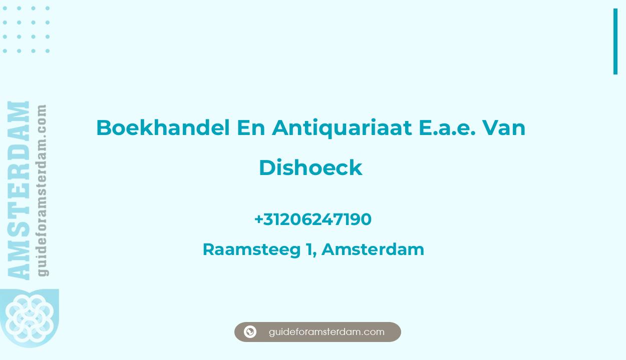 Reviews over Boekhandel En Antiquariaat E.a.e. Van Dishoeck, Raamsteeg 1, Amsterdam