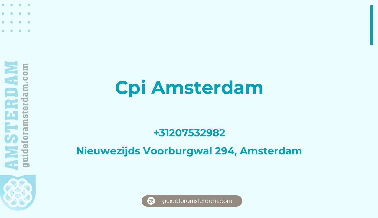 Cpi Amsterdam