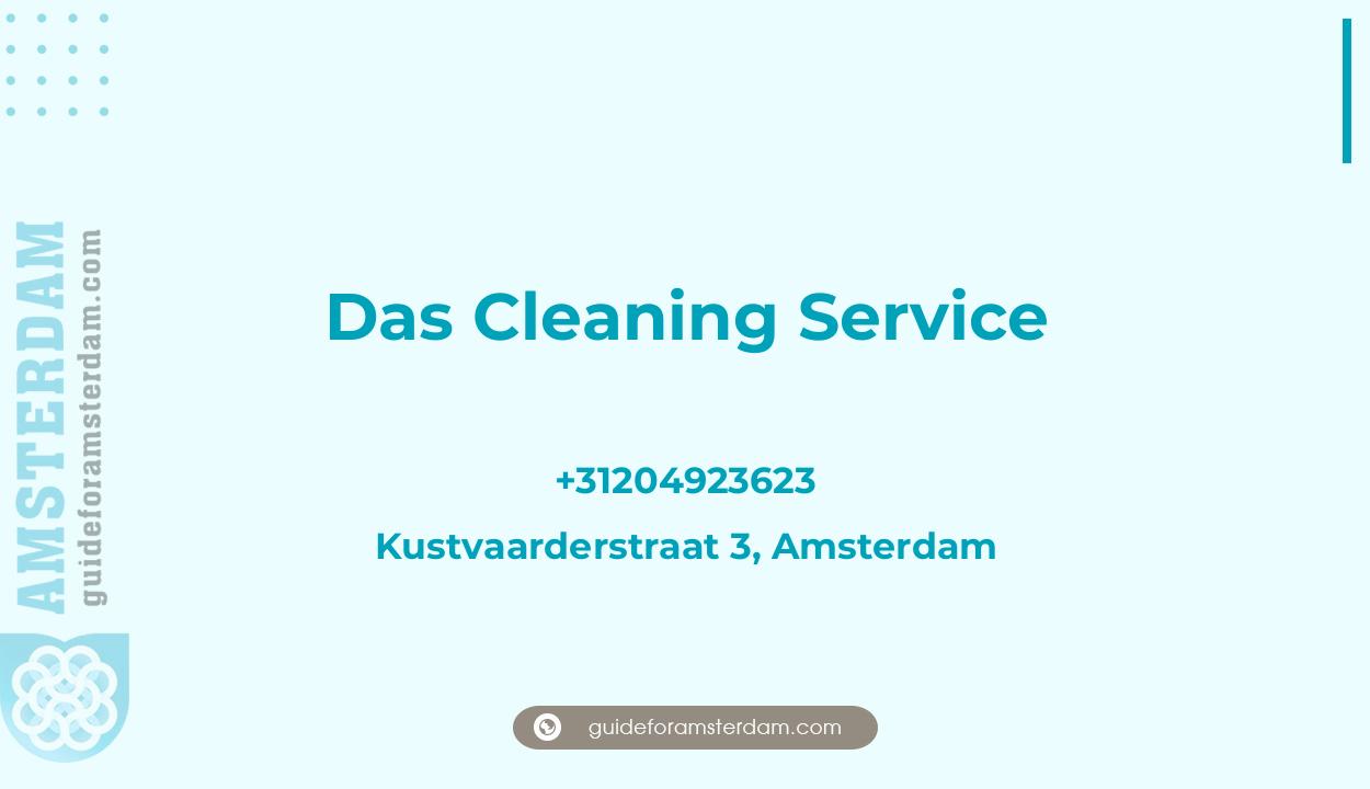 Reviews over Das Cleaning Service, Kustvaarderstraat 3, Amsterdam