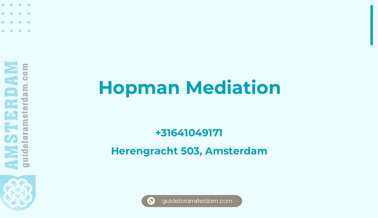 Reviews over Hopman Mediation, Herengracht 503, Amsterdam