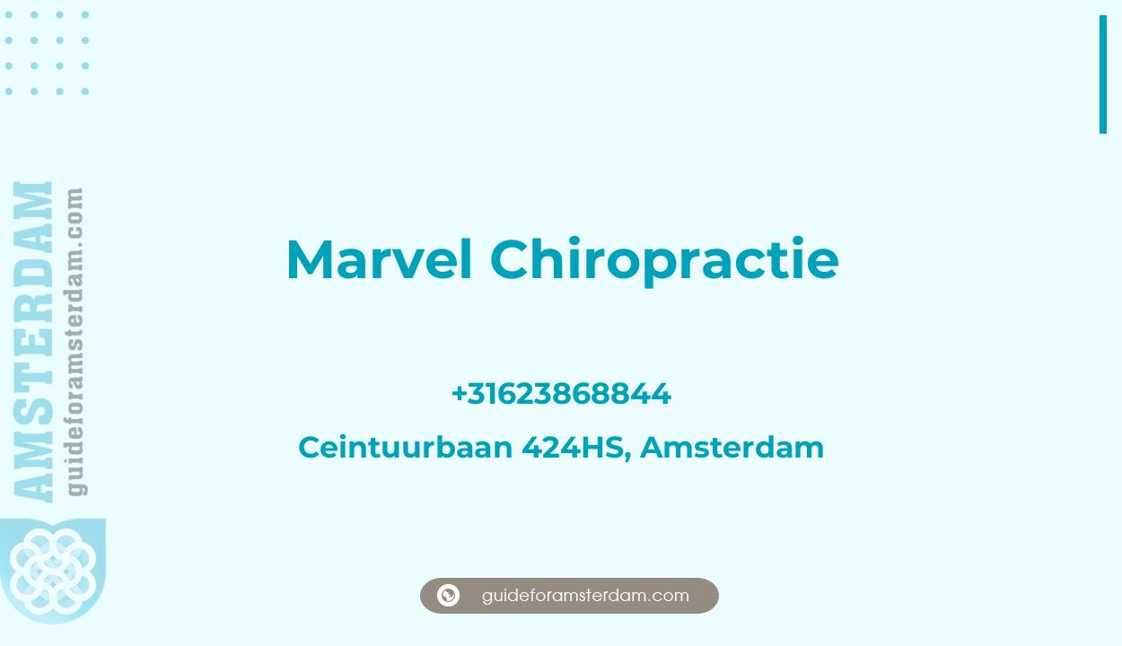 Reviews over Marvel Chiropractie, Ceintuurbaan 424HS, Amsterdam