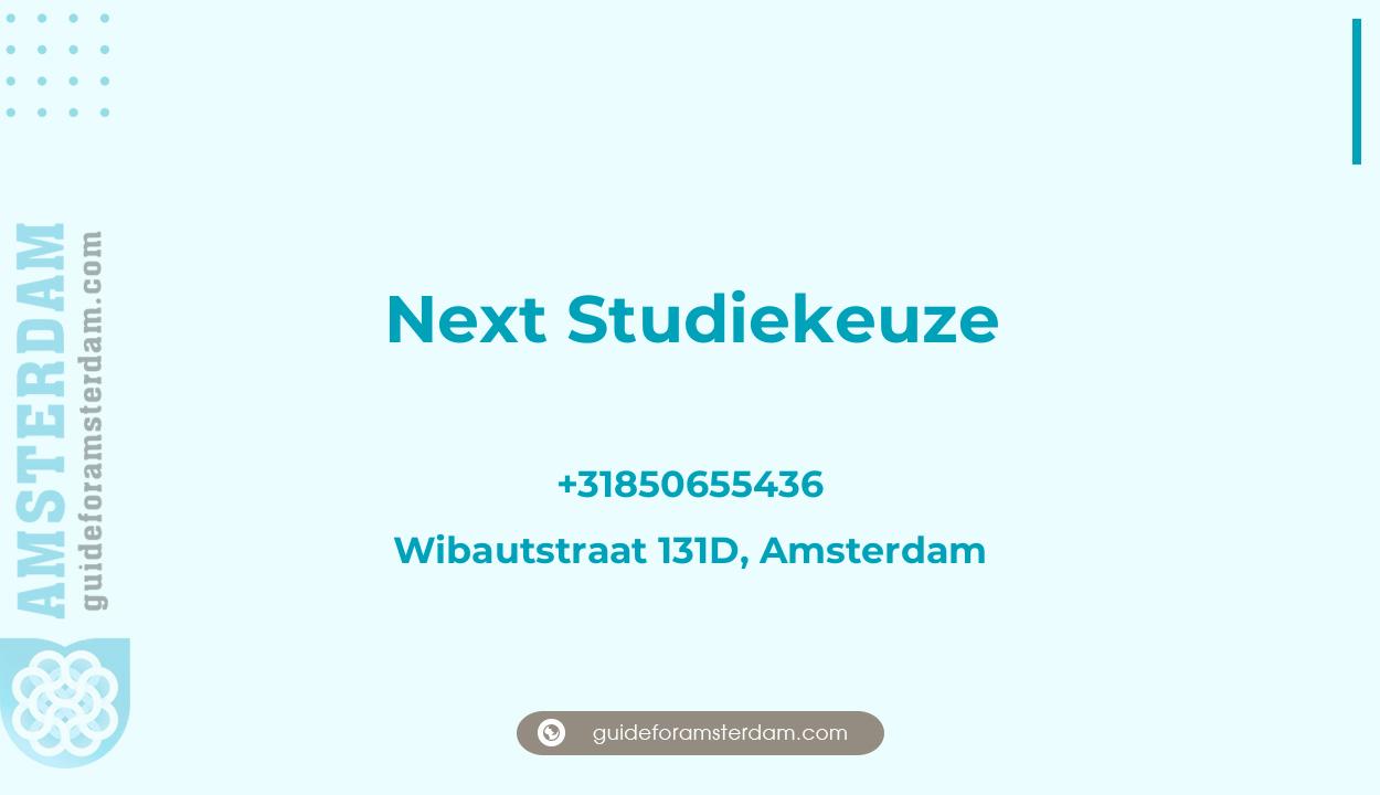 Reviews over Next Studiekeuze, Wibautstraat 131D, Amsterdam