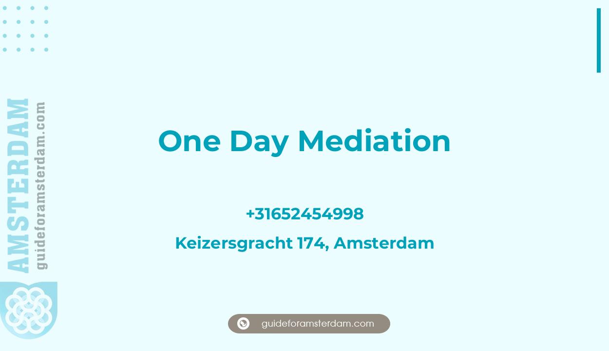 Reviews over One Day Mediation, Keizersgracht 174, Amsterdam