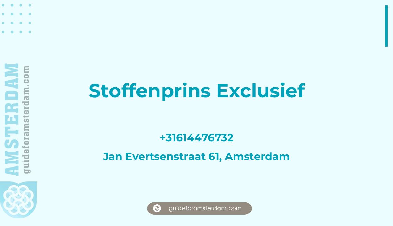 Reviews over Stoffenprins Exclusief, Jan Evertsenstraat 61, Amsterdam
