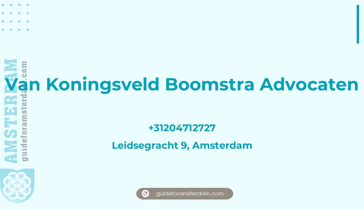 Reviews over Van Koningsveld Boomstra Advocaten, Leidsegracht 9, Amsterdam