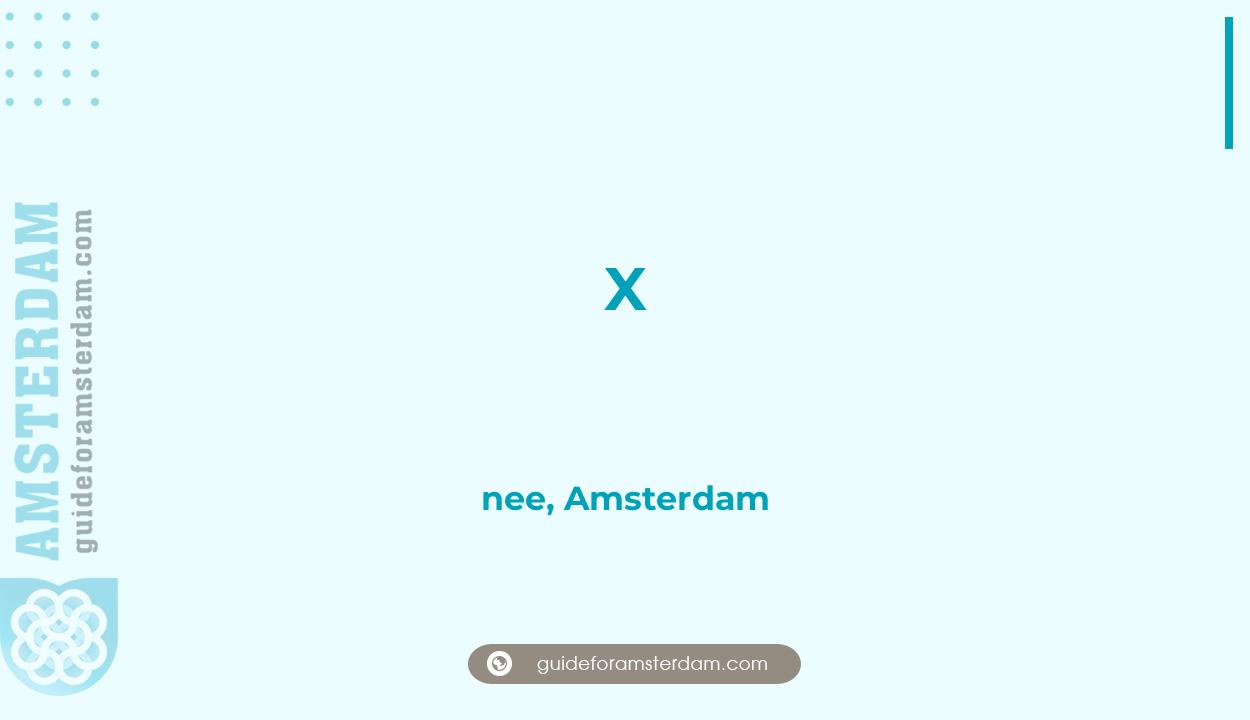 Reviews over X, nee, Amsterdam